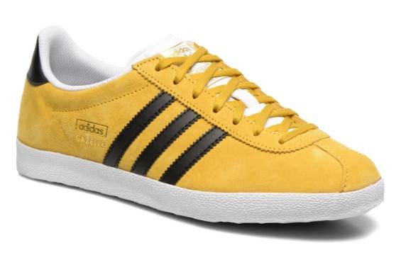 adidas gazelle jaune et noir